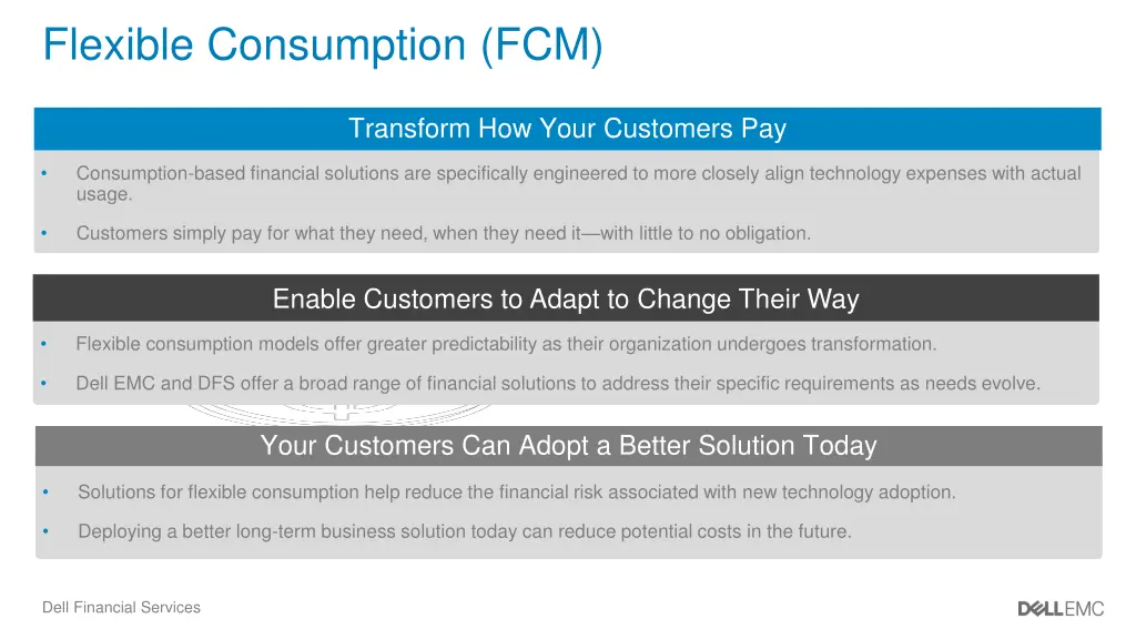 flexible consumption fcm portfolio