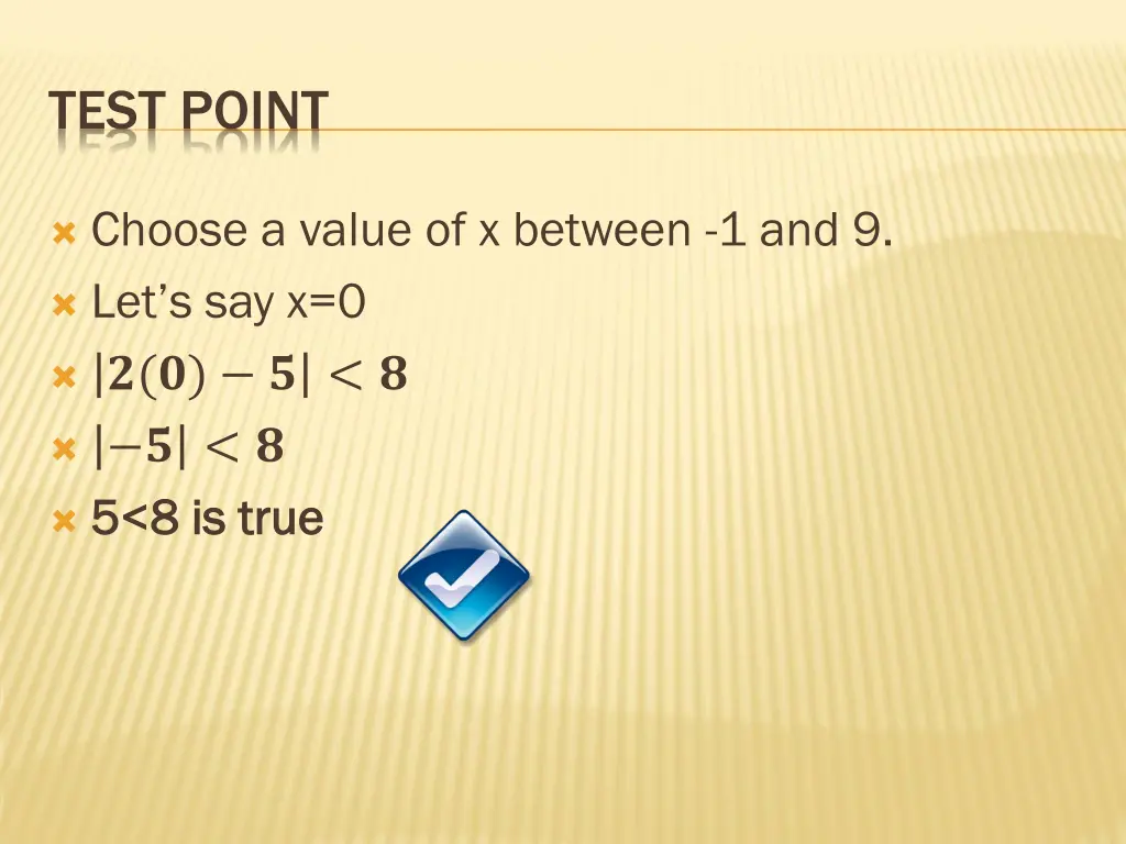 test point