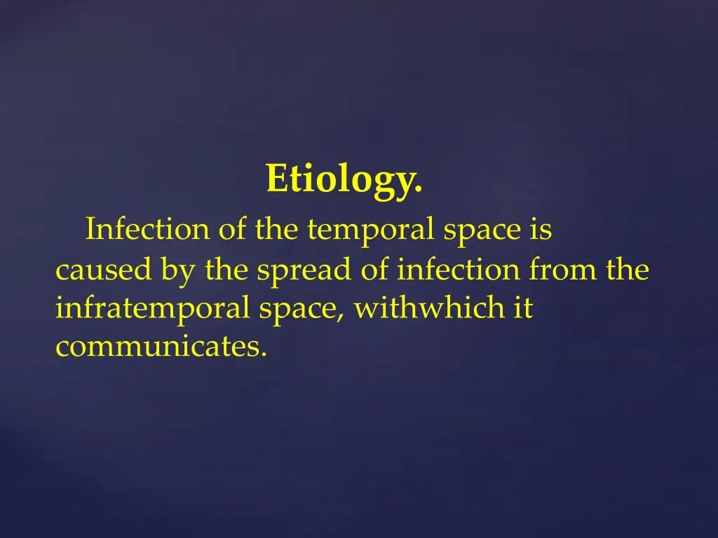 etiology