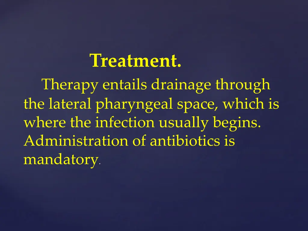 treatment