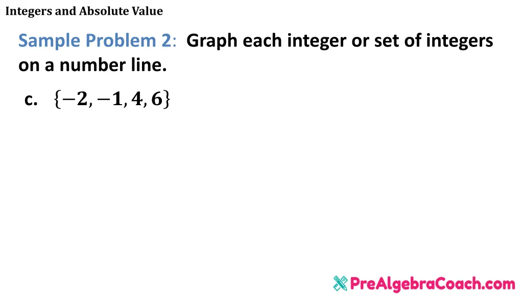 integers and absolute value 13