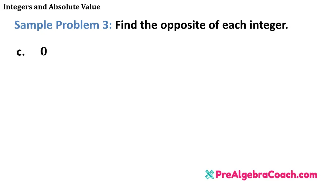 integers and absolute value 20