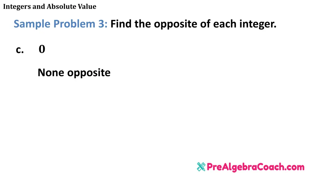 integers and absolute value 21