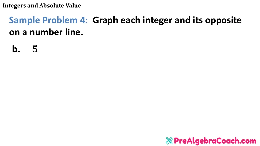 integers and absolute value 24