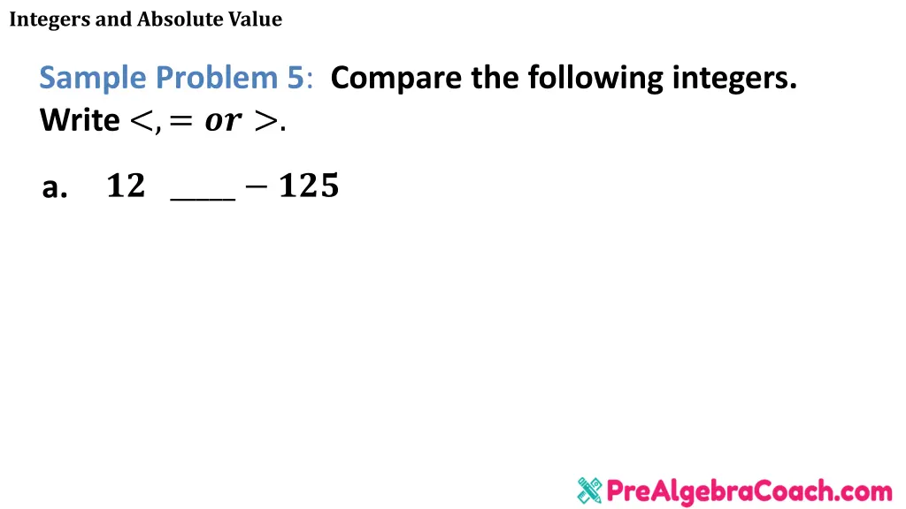 integers and absolute value 28