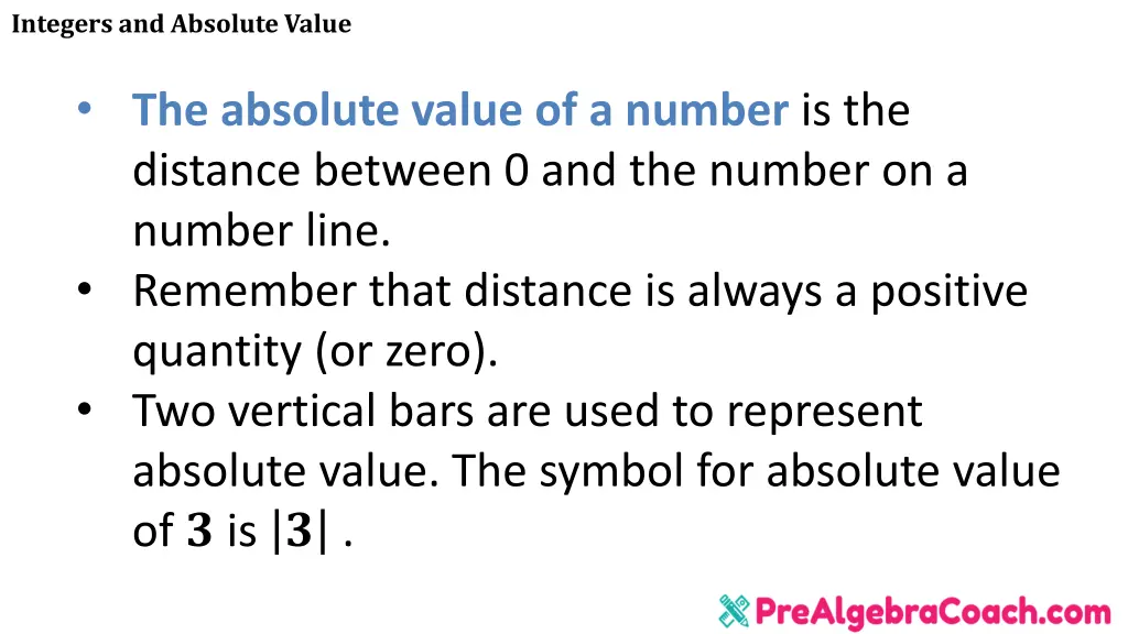 integers and absolute value 32