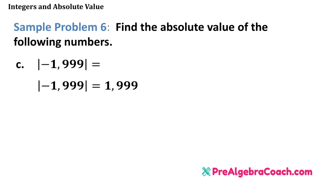 integers and absolute value 38