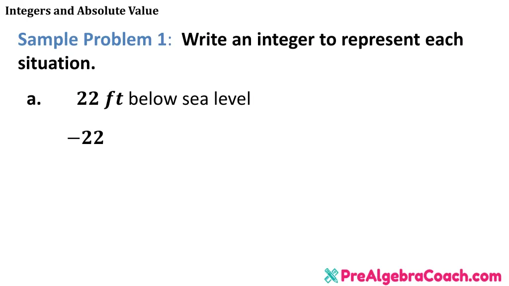 integers and absolute value 4