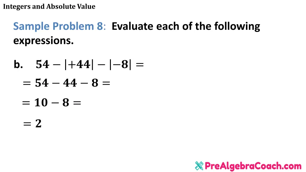 integers and absolute value 46