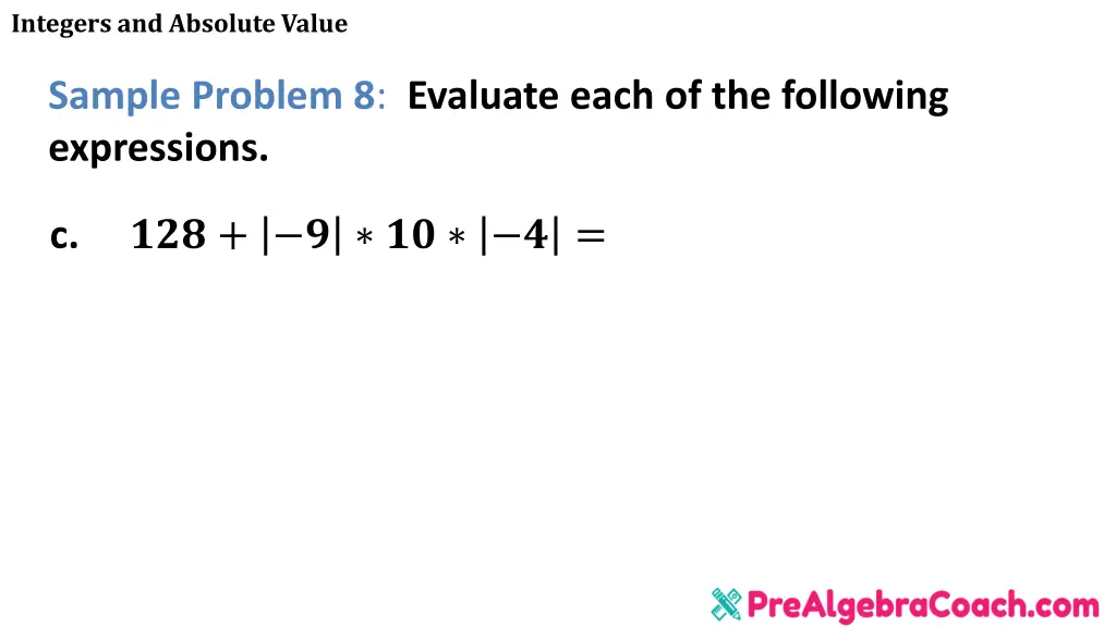 integers and absolute value 47