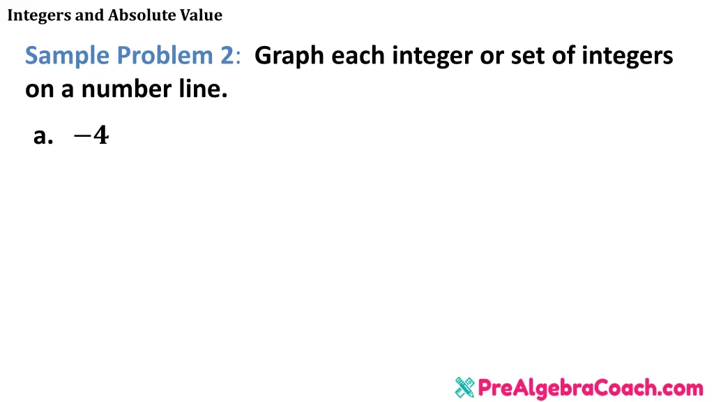 integers and absolute value 9