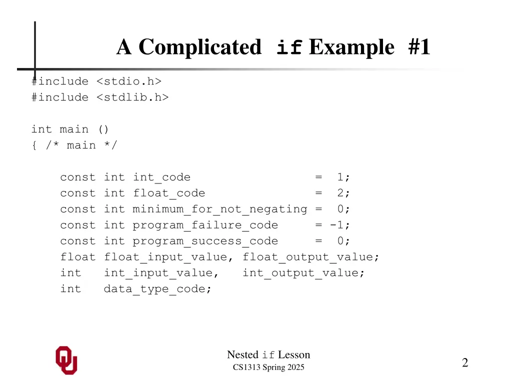 a complicated if example 1