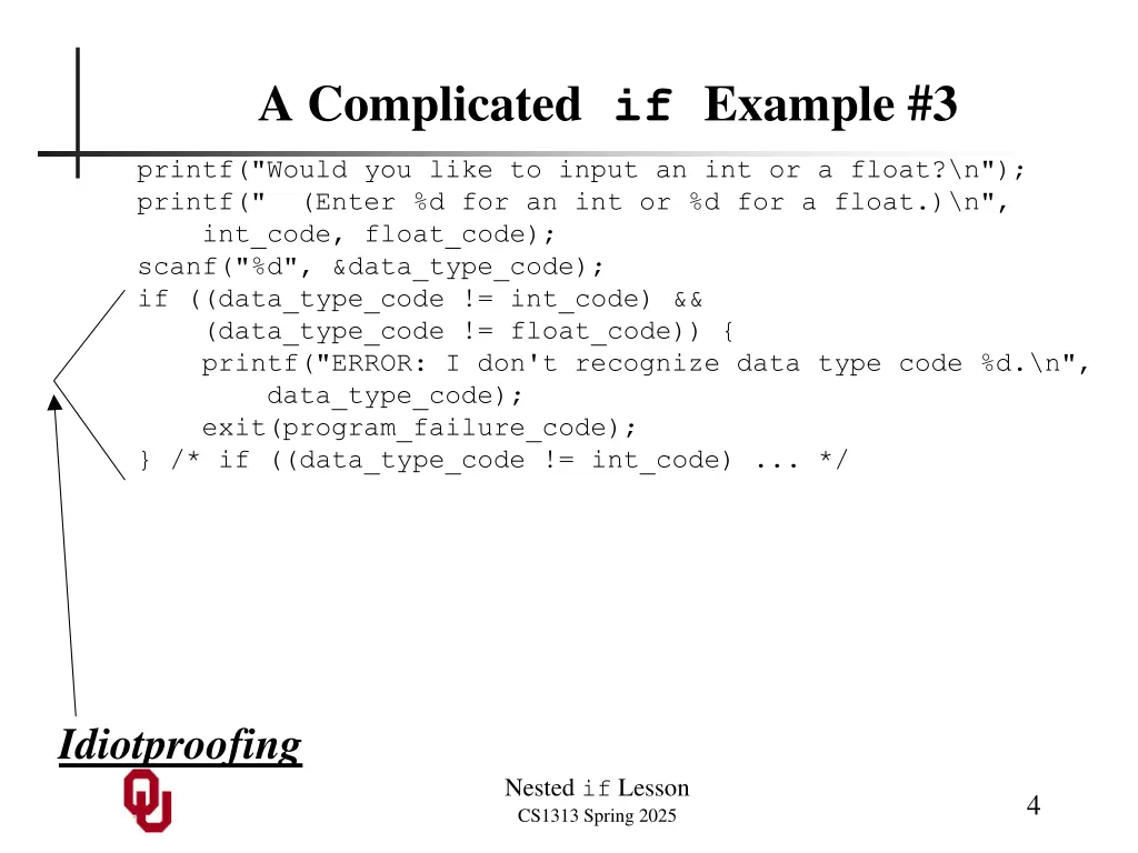 a complicated if example 3