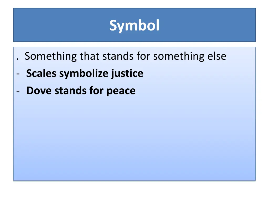 symbol