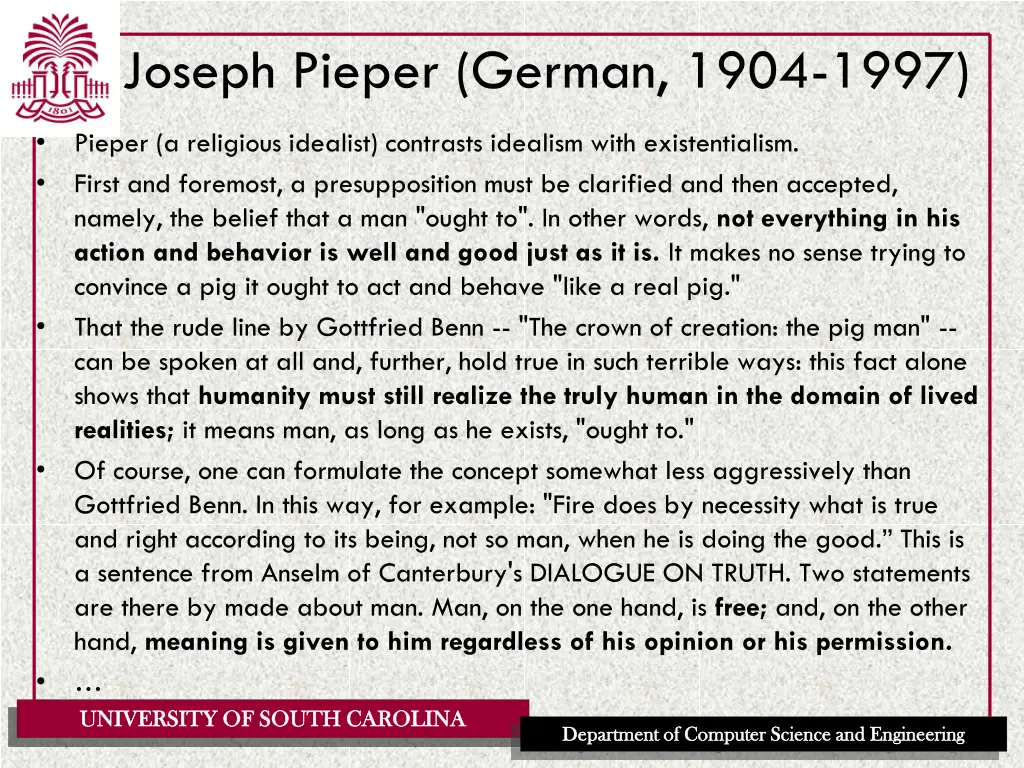 joseph pieper german 1904 1997