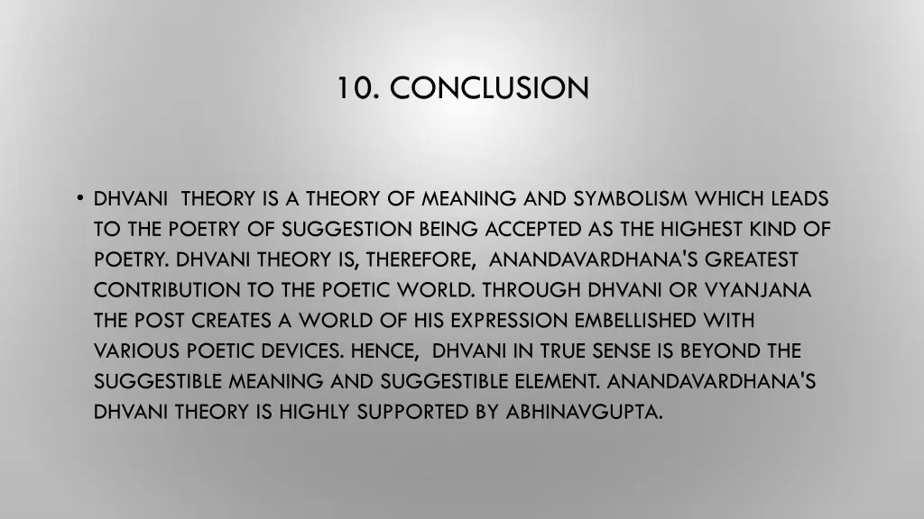 10 conclusion
