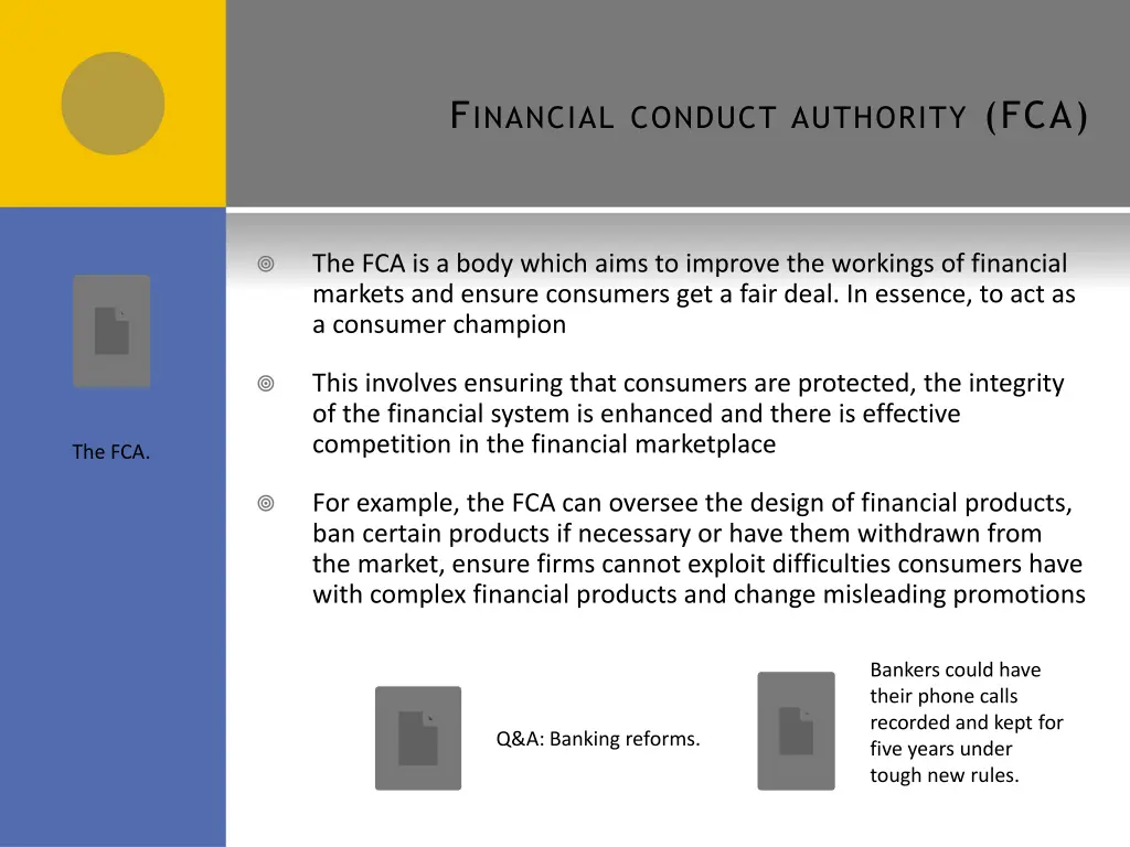 f inancial conduct authority fca