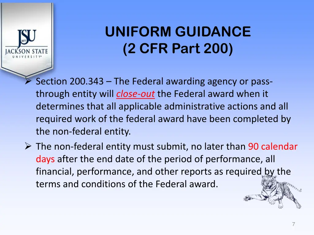 uniform guidance 2 cfr part 200