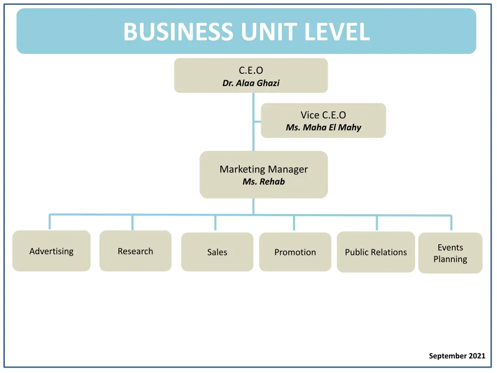 business unit level 4