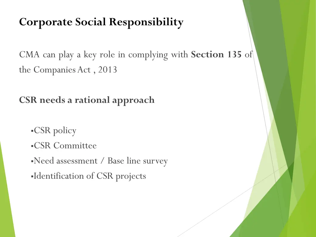 corporate social responsibility