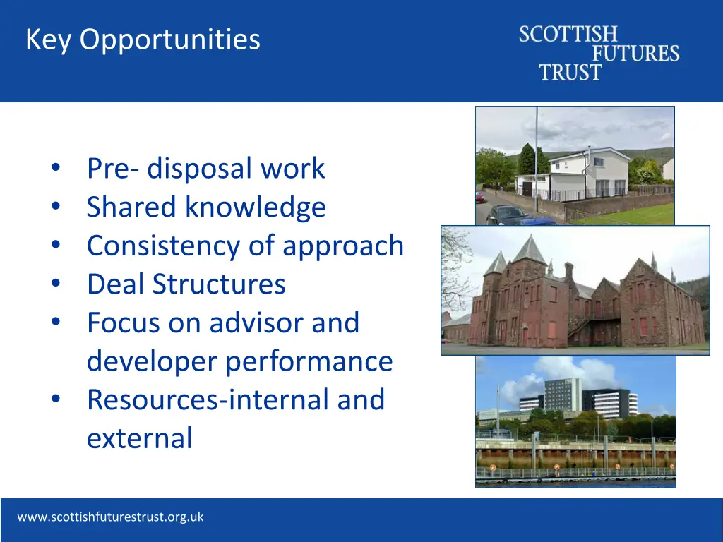 key opportunities