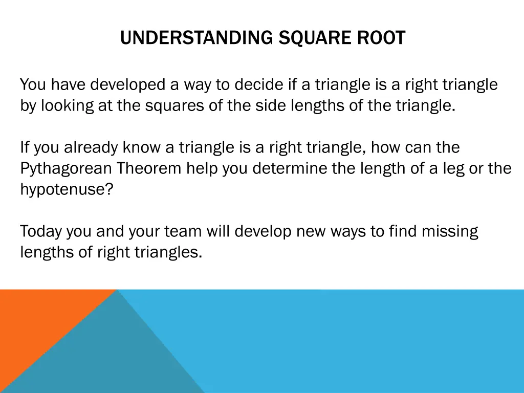 understanding square root
