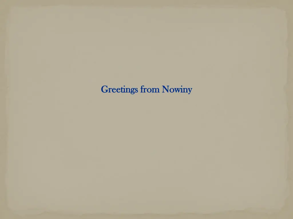 greetings greetings from