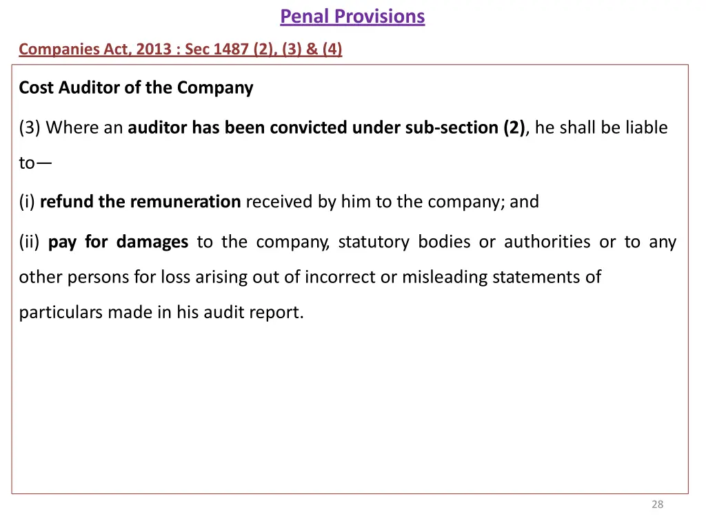 penal provisions 3