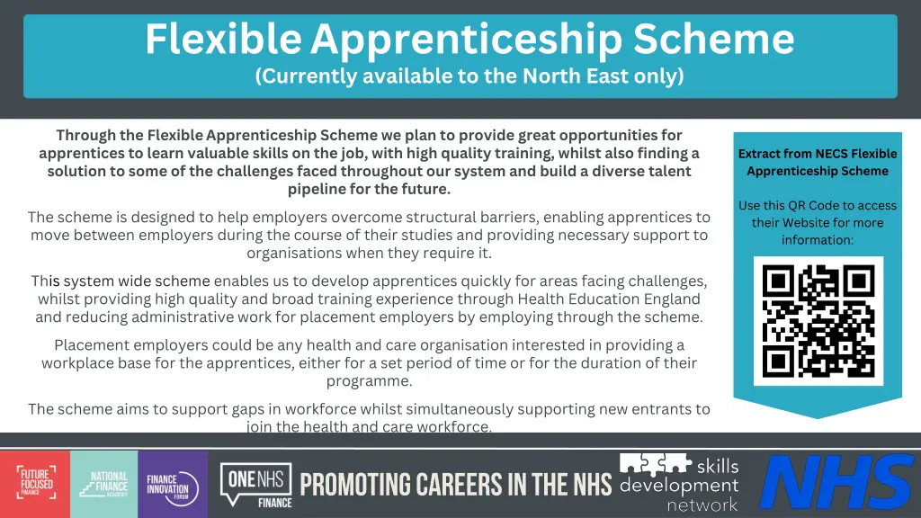 flexible apprenticeship scheme currently