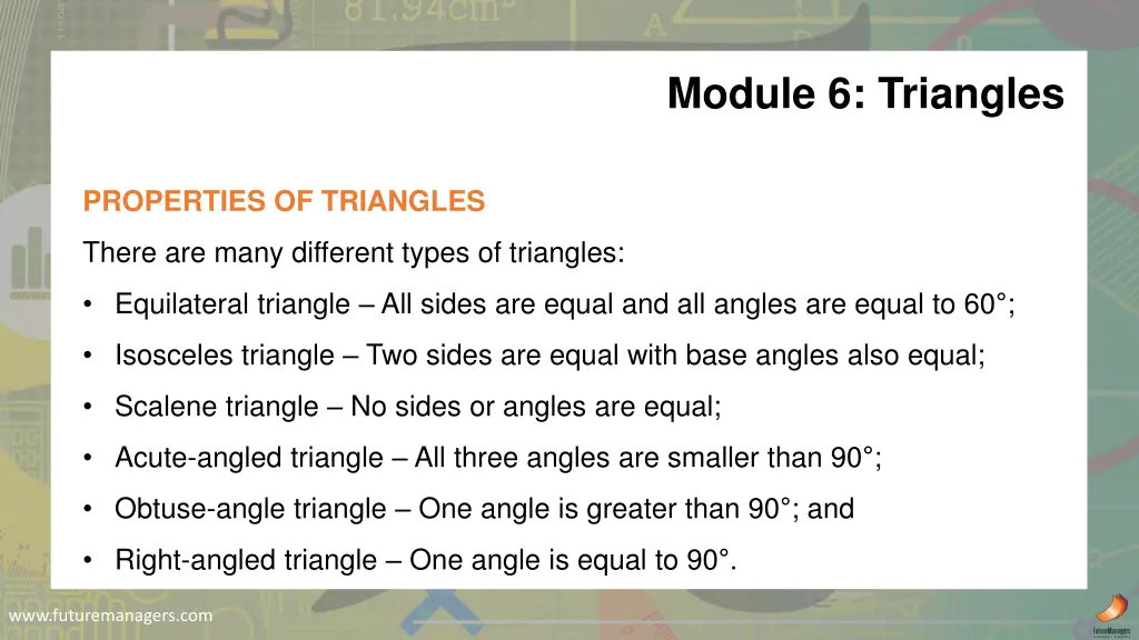 module 6 triangles