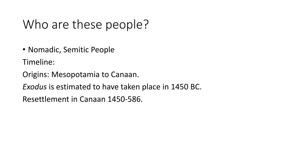 who are these people