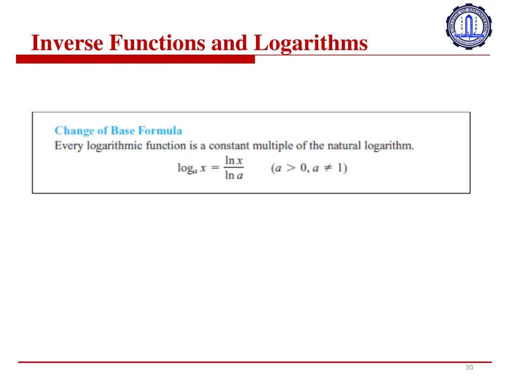 inverse functions and logarithms 5