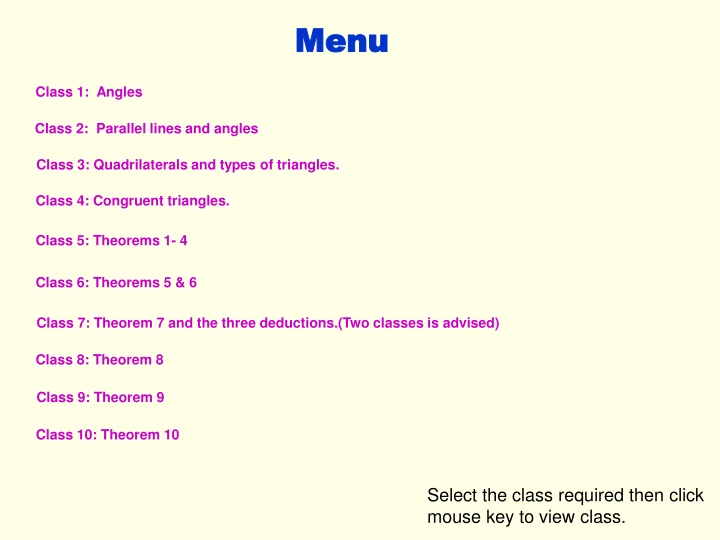menu menu