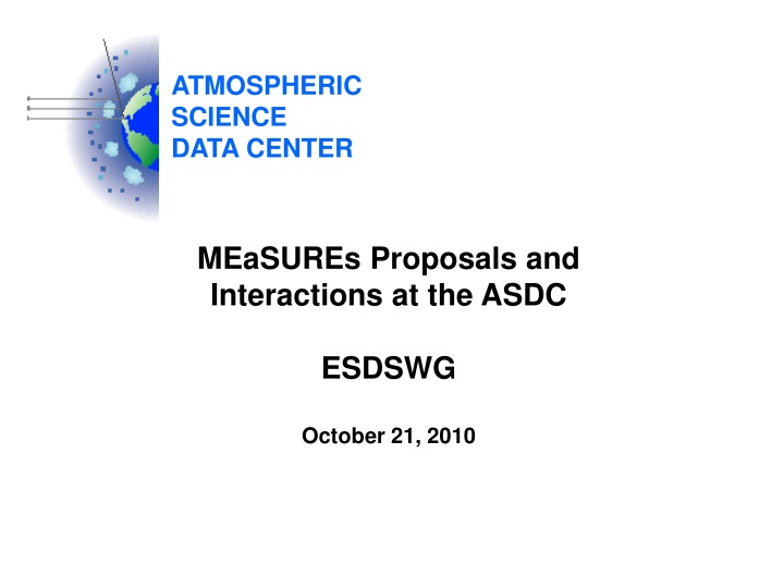 atmospheric science data center