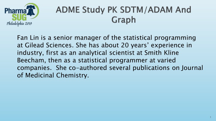 fan lin is a senior manager of the statistical