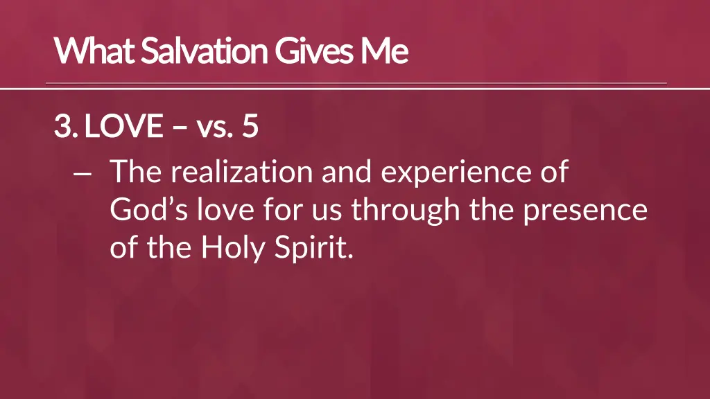what salvation gives what salvation gives me 2
