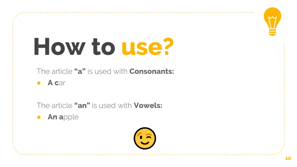 how to use