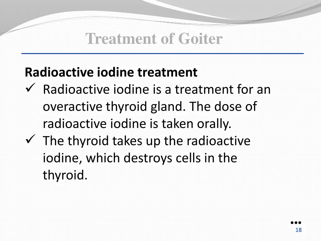 treatment of goiter 1