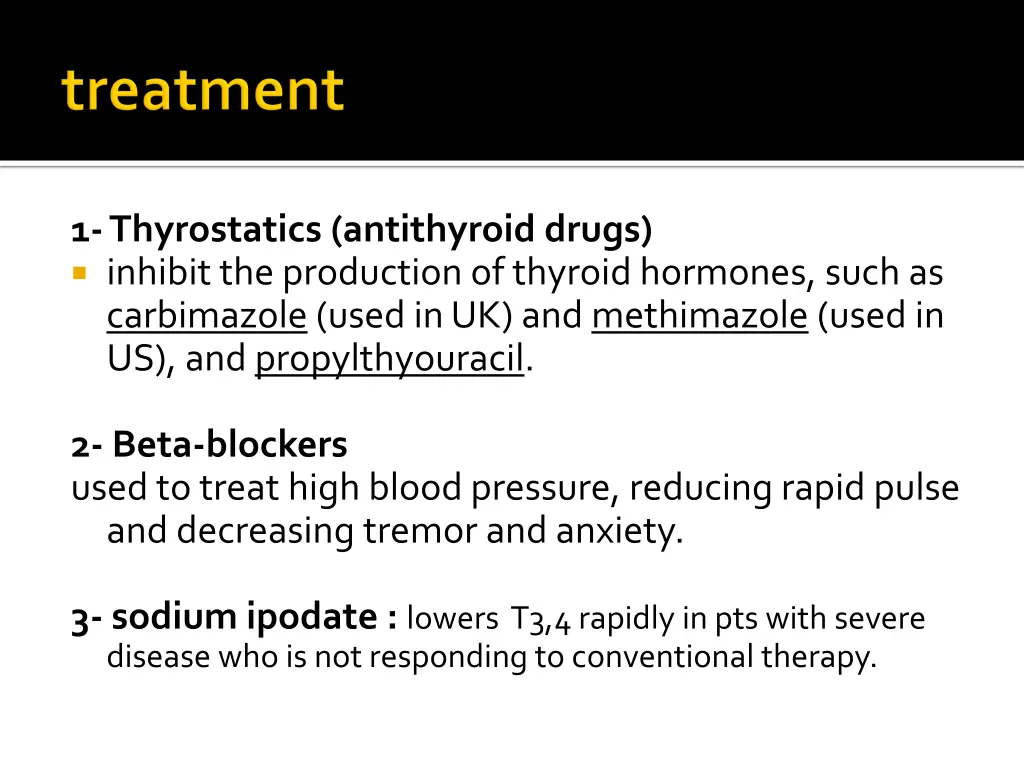 1 thyrostatics antithyroid drugs inhibit