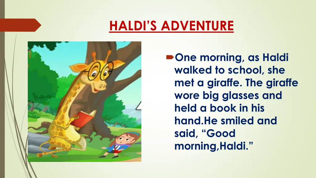 haldi s adventure