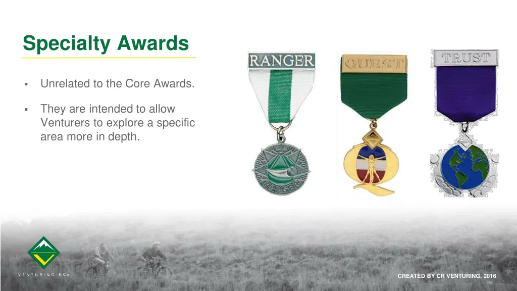 specialty awards