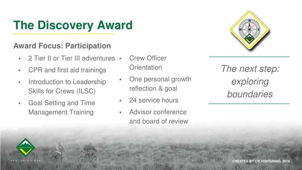 the discovery award