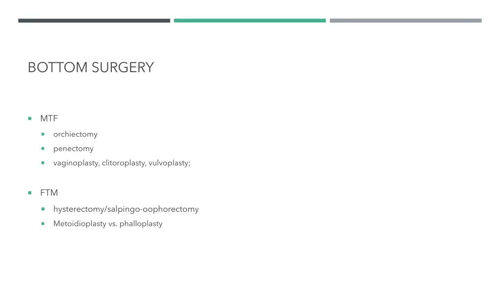 bottom surgery