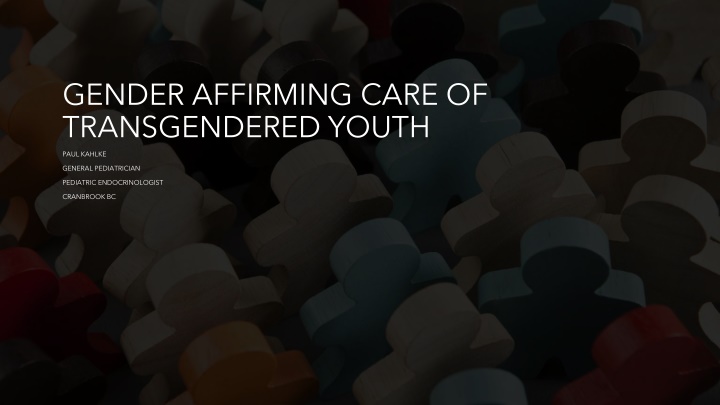 gender affirming care of transgendered youth