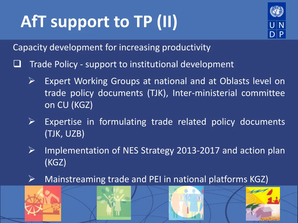 aft support to tp ii