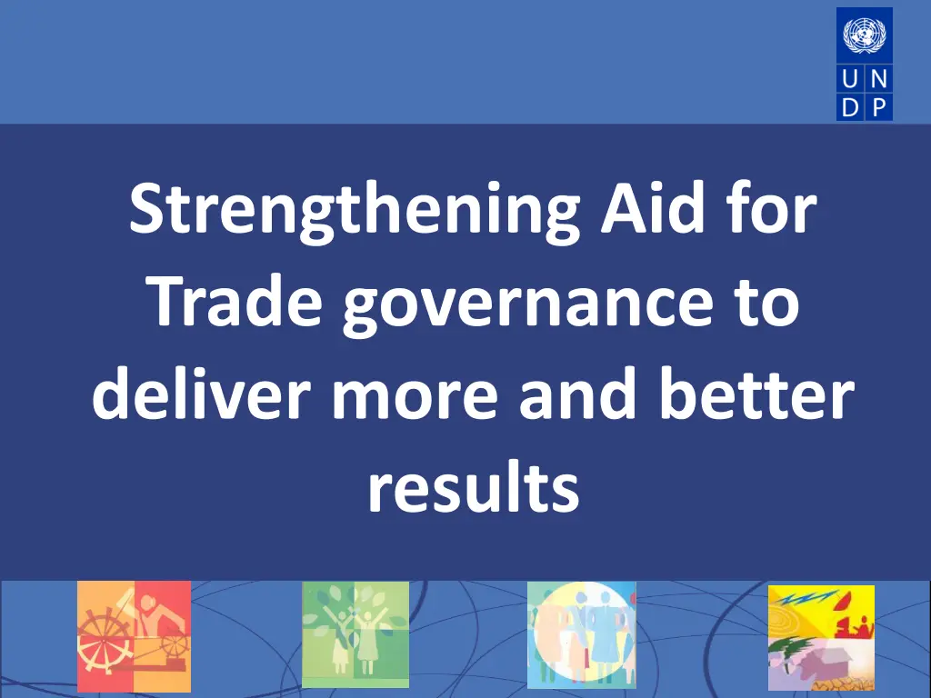 strengthening aid for trade governance to deliver