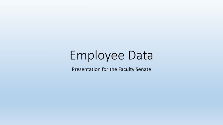 employee data