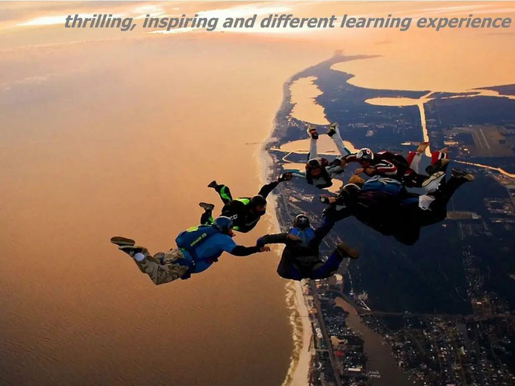 thrilling inspiring and different learning