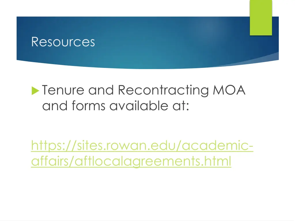 resources