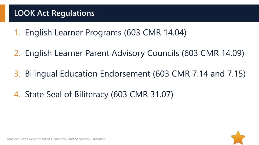 look act regulations